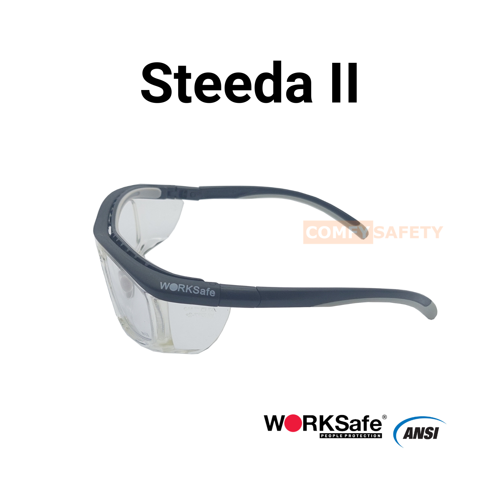 Kacamata Safety Worksafe Steda II E3055