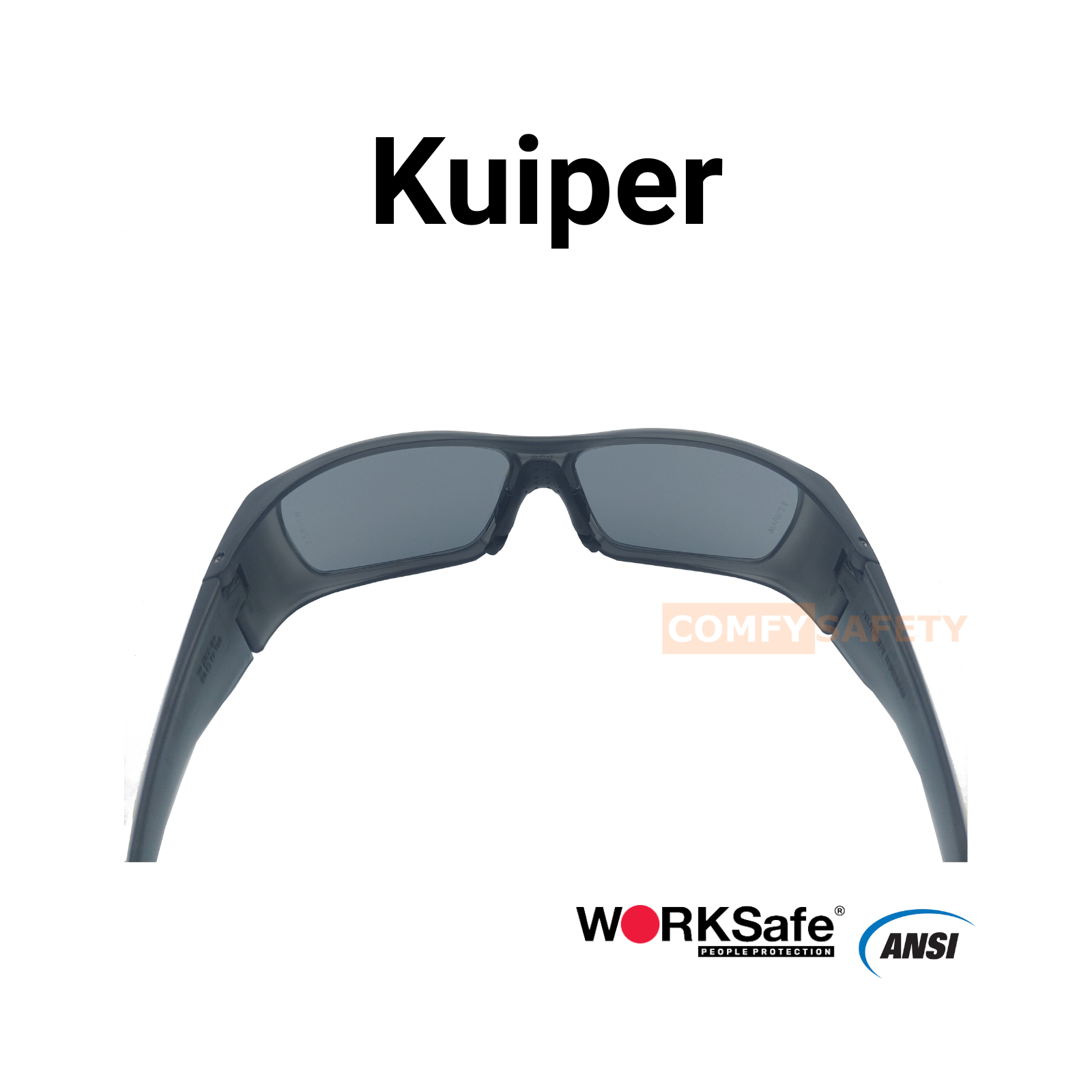 Worksafe Kuiper E3045 - Worksafe Kuiper Charcoal Rear