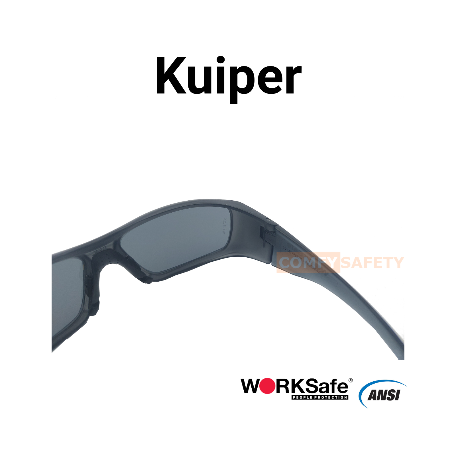 Worksafe Kuiper E3045 - Worksafe Kuiper Charcoal rear Side