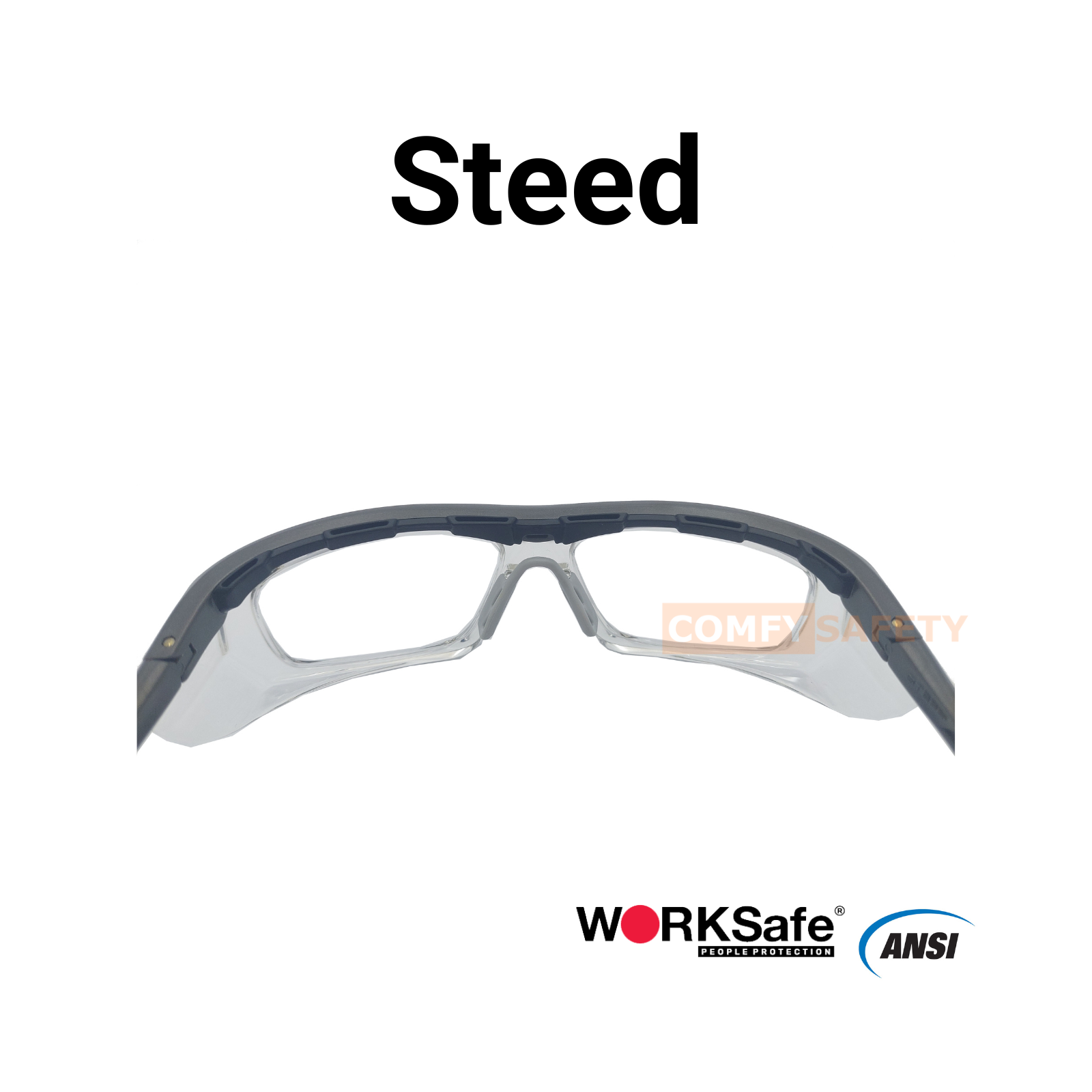 Worksafe Steed E3041 - Worksafe Steed Grey Rear